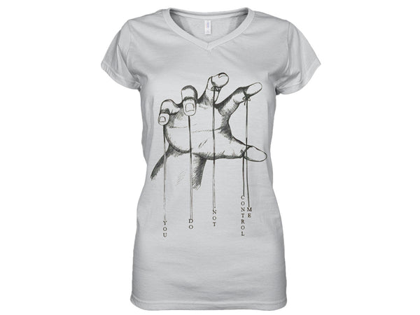 You Do Not Control Me Women's cotton T-Shirt