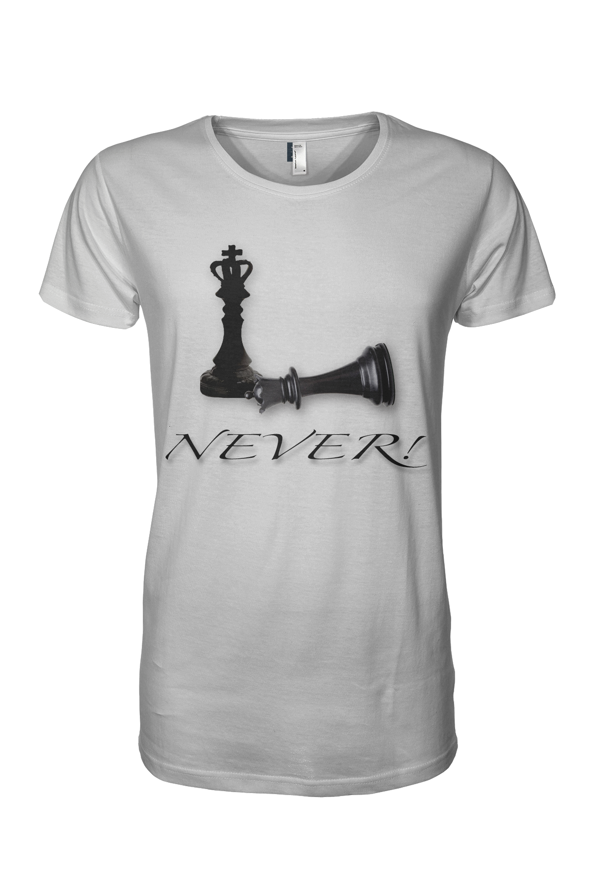 NEVER Men cotton T-Shirt