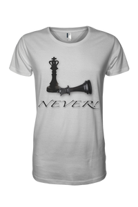 NEVER Men cotton T-Shirt