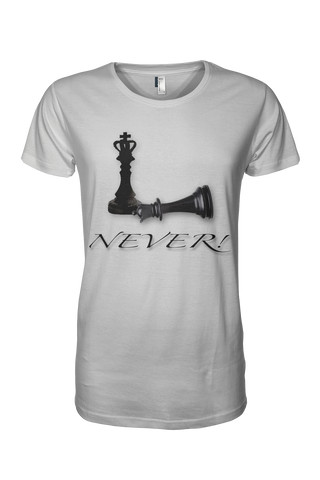 NEVER Men cotton T-Shirt