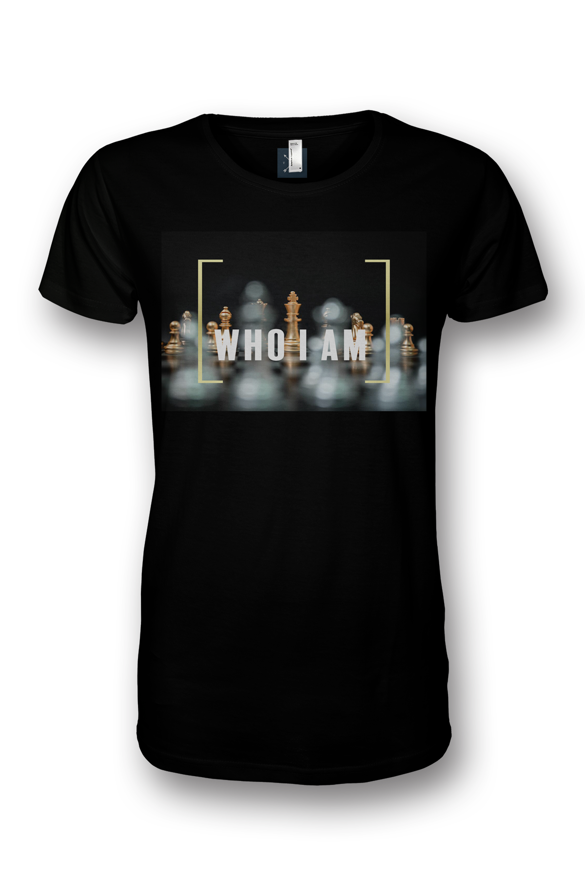 "WHO I AM" Men cotton T-Shirt